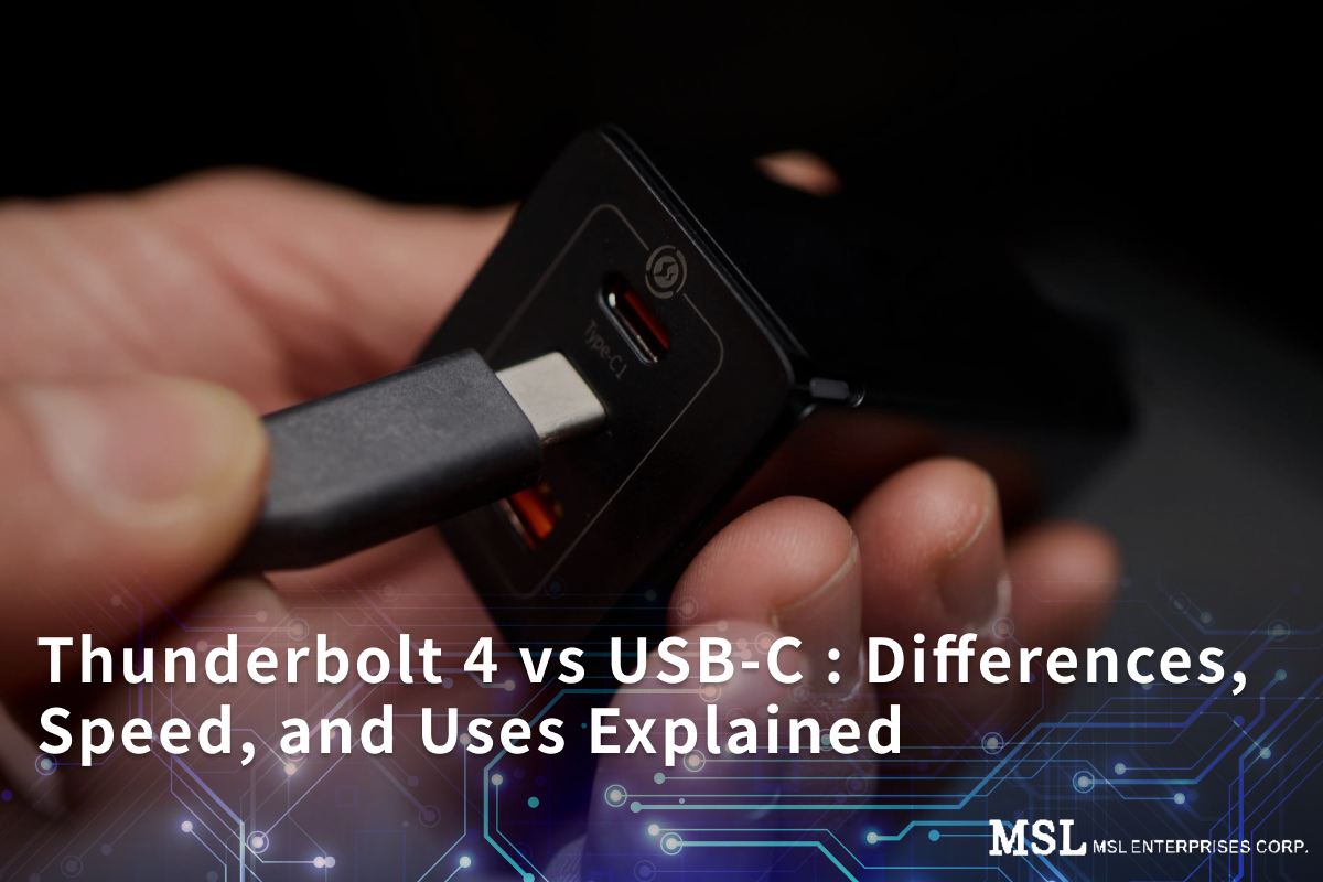 Thunderbolt 4 vs USB-C: Differences, Speed, and Uses Explained